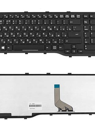 Клавіатура для ноутбука fujitsu (lb: a532, ah532, n532, nh532) rus, black
