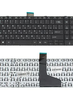 Клавиатура для ноутбука toshiba (satellite: c50d, c55d) rus, black