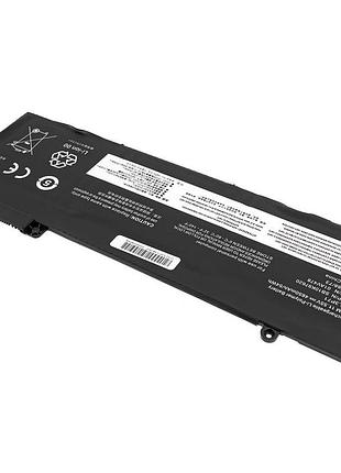 Батарея для ноутбука lenovo l17m3p71 (thinkpad t480s) 11.55v 4650mah black