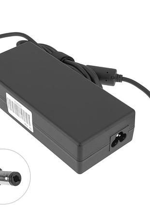 Блок питания для ноутбука toshiba 19v, 6.3a, 120w, 5.5*2.5мм, прямой разъём, black (без кабеля!)