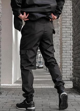 Брюки мужские soft shell "easy" intruder черные l 4