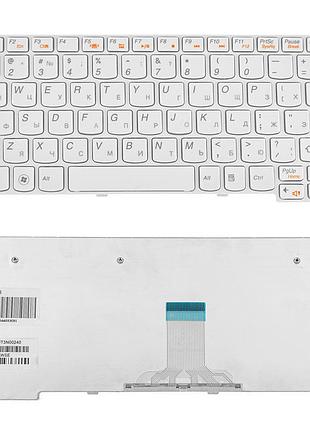 Клавиатура для ноутбука lenovo (ideapad: e10-30 series) rus, white