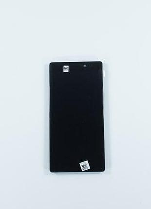 Дисплей для смартфона (телефону) lenovo vibe x2, black (у зборі з тачскріном)(з рамкою)(original)