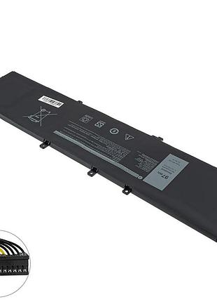 Батарея для ноутбука dell 0w62w6 (g7 17 7700) 11.4v, 8070mah, black