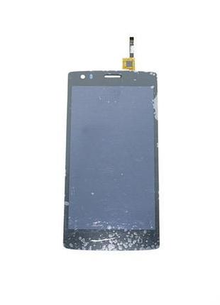 Дисплей для смартфона (телефона) fly fs502, black (в сборе с тачскрином)(без рамки)