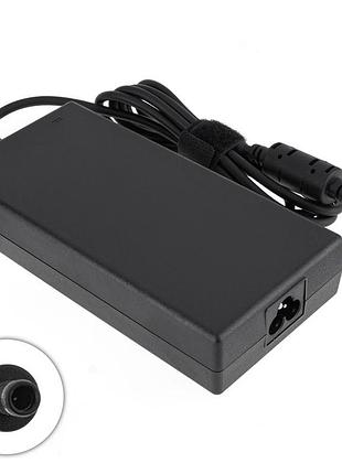 Блок питания для ноутбука dell 19.5v, 9.23a, 180w, 4.5*3.0-pin, black, rectangular