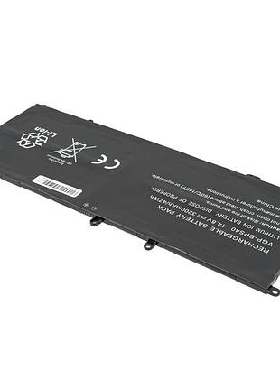 Батарея для ноутбука sony bps40 (vgp-bps40, sony vaio svf14 и svf15 series) 14.8v 3200mah 47wh black