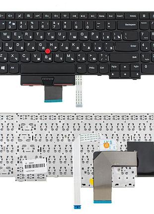 Клавиатура для ноутбука lenovo (thinkpad edge: e530, e535, e545) rus, black, с джойстиком