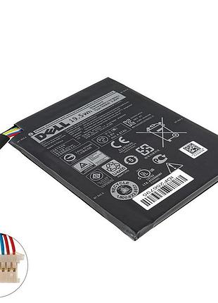 Оригинальная батарея для ноутбука dell 0hh8j0 (venue 8 pro) 3.8v, 4875mah, black