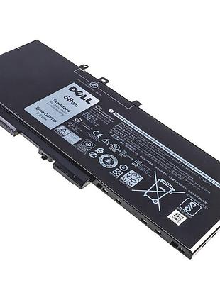 Оригинальная батарея для ноутбука dell gjknx (latitude: 5480, 5580) 7.6v 8500mah 68wh black