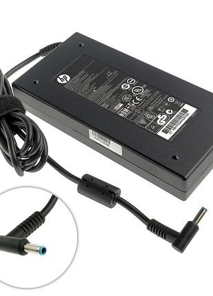Оригинальный блок питания для ноутбука hp 19.5v, 7.7a, 150w, 4.5*3.0-pin, black, rectangular