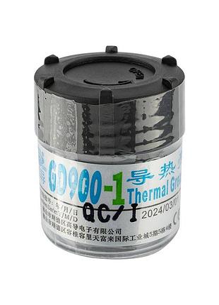 Теплопроводная паста (термопаста) gd900 (теплопроводность 6.0 w/mk), банка 30гр