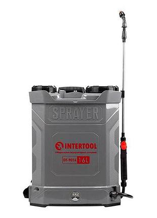 Обприскувач акумуляторний intertool 16л x 8аг (dt-9016)
