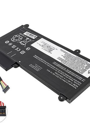 Батарея для ноутбука lenovo 45n1754 (thinkpad e450, e450c, e455, e460, e460c, e465 series) 11.4v 4120mah 47wh black