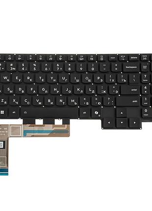 Клавиатура для ноутбука lenovo (legion pro 7 16 series), rus, black, без фрейма, подсветка клавиш (copilot)