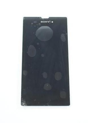 Дисплей для смартфона (телефона) sony xperia t3 d5102, d5103, d5106, black (в сборе с тачскрином)(без рамки)
