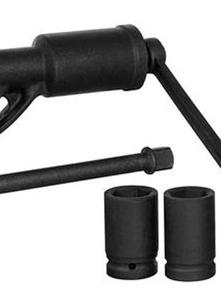 Ключ баллонный роторный intertool 261 мм x 1:68 x 5200 н/м (xt-0002)