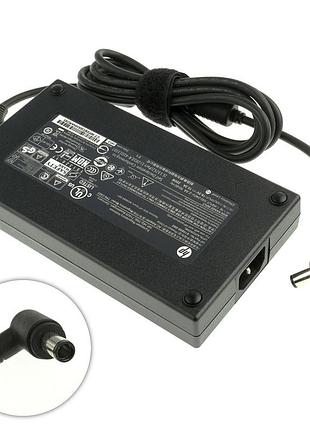 Оригинальный блок питания для ноутбука hp 19.5v, 10.3a, 200w, 7.4*5.0-pin, black (608431-001) (без кабеля !)