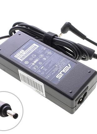 Блок питания для ноутбука asus 19v, 4.74a, 90w, 4.0*1.35мм, l-образный разъём, black, rectangular
