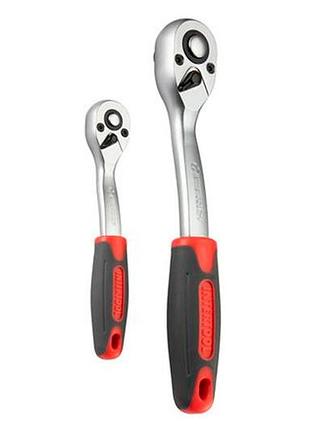 Набор инструмента intertool 1/4" x 1/2" x 111ед red (et-9110) 6