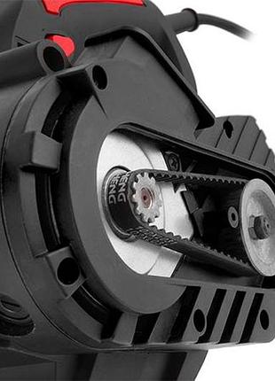 Ленточная шлифмашина intertool storm 1010вт (wt-0530) 4