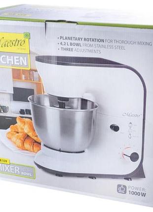 Миксер планетарный maestro mr-559-white (mr-559-white) 6