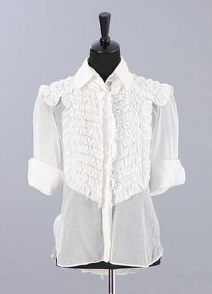 Chanel  vintage  блуза 42 7