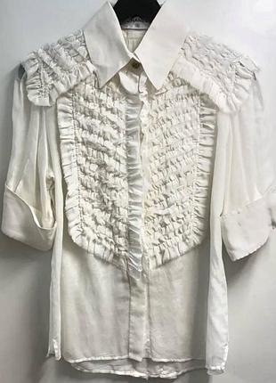 Chanel  vintage  блуза 42