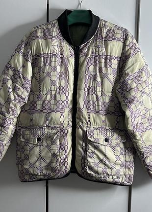 Бомбер куртка двостороння obey