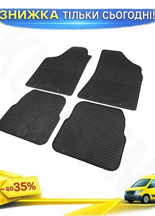 Резиновые коврики polytep 4 шт для volkswagen passat b3 1988-1993 защитные коврики для салона авто ku-22