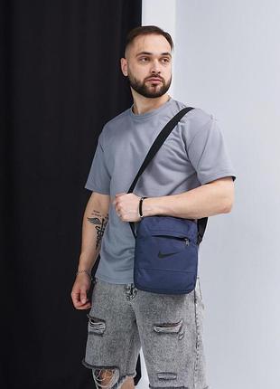 Барсетка nike синя велика 2