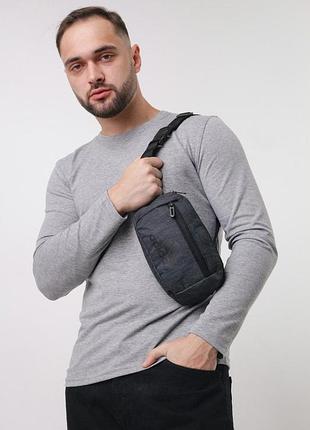 Бананка adidas темний меланж # 2