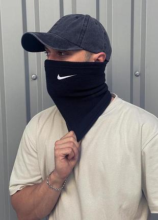 Баф флисовый синий nike 6
