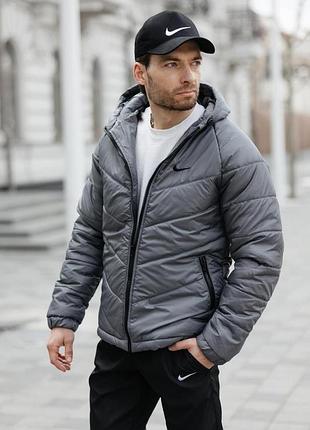Куртка мужская motion nike серая