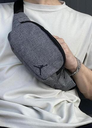 Бананка сірий меланж jordan #