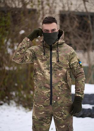 Куртка с флисом terra hot мультикам 4xl