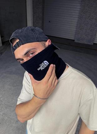 Баф флисовый синий tnf 2