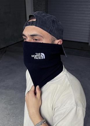 Баф флисовый синий tnf 3