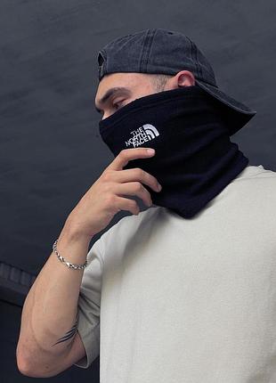 Баф флисовый синий tnf 5