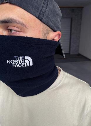 Баф флисовый синий tnf 6