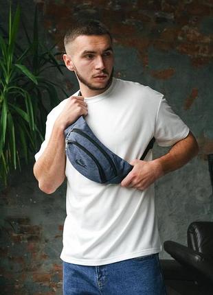 Бананка nike темно-синий меланж