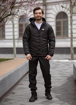 Куртка мужская active tnf черная m 7