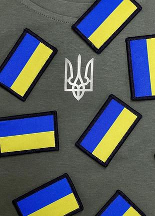 Флаг ua шеврон на липучке 7