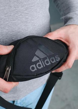 Бананка adidas черная (мал.) 2