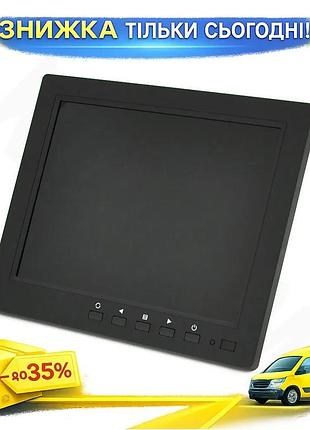 Ku монитор для видеонаблюдения universal fit tft 8 дюймов с высоким разрешением hdmi vga bnc av для си uni2l_k