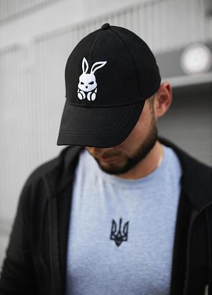Кепка чоловіча intruder bunny чорна #