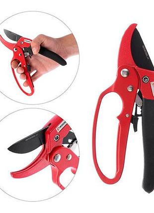 Секатор intertool 200 мм храповый механизм ft-1005 (ft-1005) 4