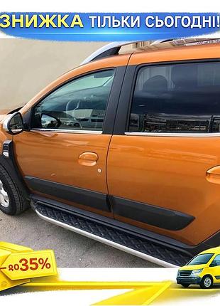 Нижня окантовка скла carmos для renault duster 2018-2024 хромовані накладки на двері з нержавіючої сталі ku-22