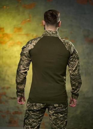 Кофта мужская "ghost" хаки-пиксель xl 2
