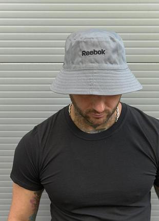 Панама бавовняна базова reebok сіра #